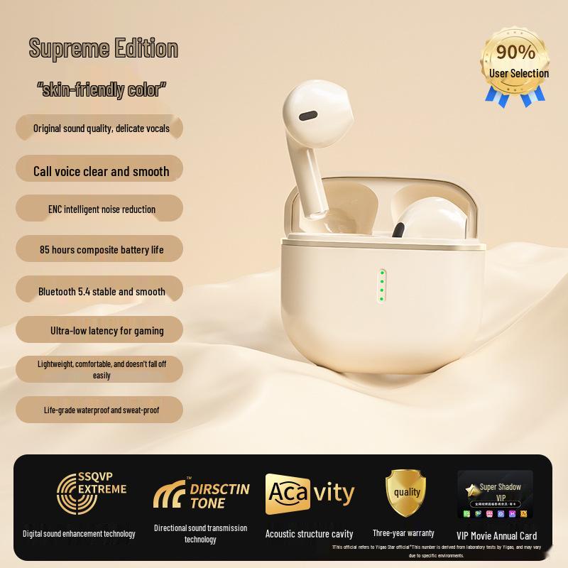 2025 Bluetooth Noise-Cancelling Wireless Headphones - Ultra-Long Battery Life for Sport