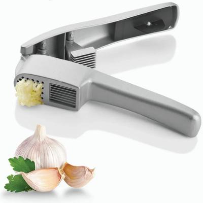 2-in-1-Multifunktions-Knoblauchpresse, Knoblauchschneider, Zinklegierung, manuelles Küchengerät und Zubehör, Gadgets für Zuhause