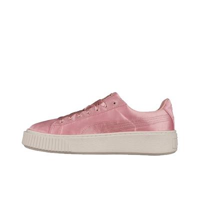 Basket Platform Satin - Pink Women Sneakers Silver-Pink Gold Whisper-White 365719-01