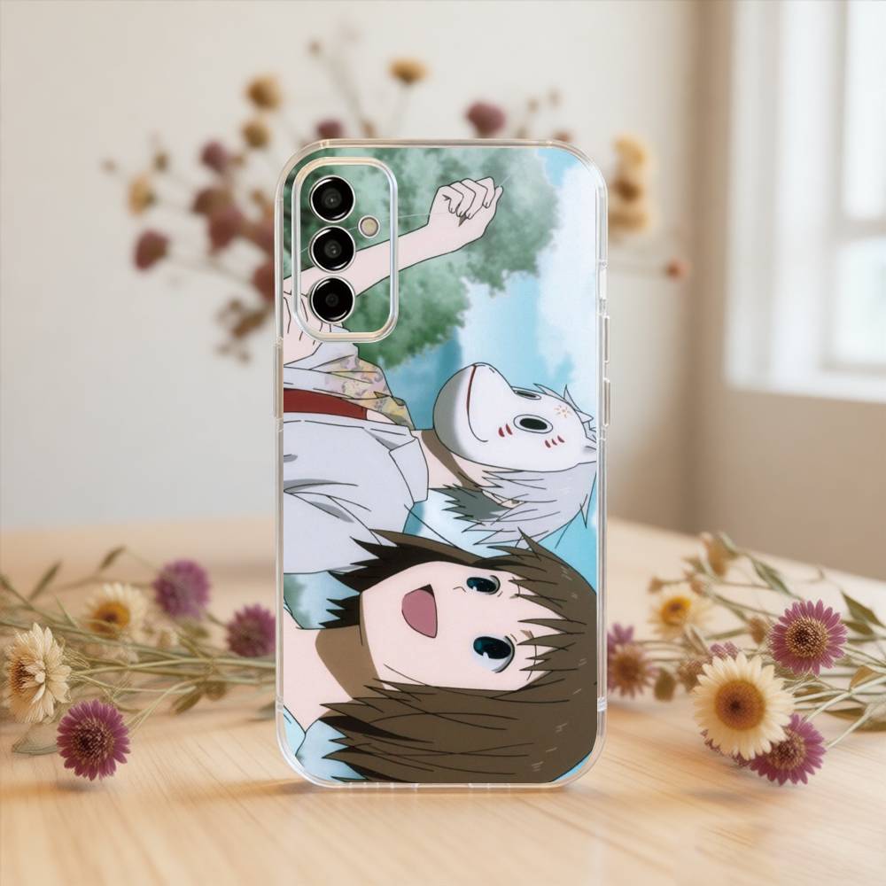 

Hotarubi no Mori e Phone Case For SamsungA10,12,20,21S,30,31,40,50,51,52,70,71 Transparent Cover Samsung a12