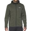 Under Armour Jackets Men's Green Hooded Moderate Workwear 1280754-334