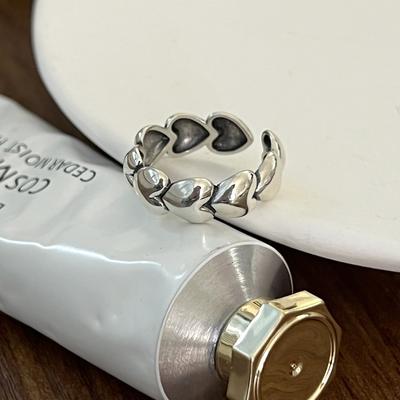 Love Ring Women's Light Luxury Niche High-end Ring Accessories New Open Index Finger Ring