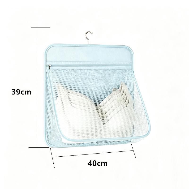 Hanging Mesh Closet Organizer 1/2/3 Tier Breathable Pockets For Storing Underwear Socks And Small Accessories