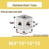 Aluminum Alloy Hex Nut Acrylic Connector Cap