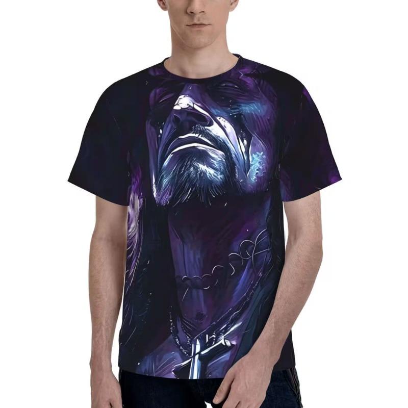 Men's Retro 3D Graphic Print T-Shirt - Perfect for Daily Wear and Vacation