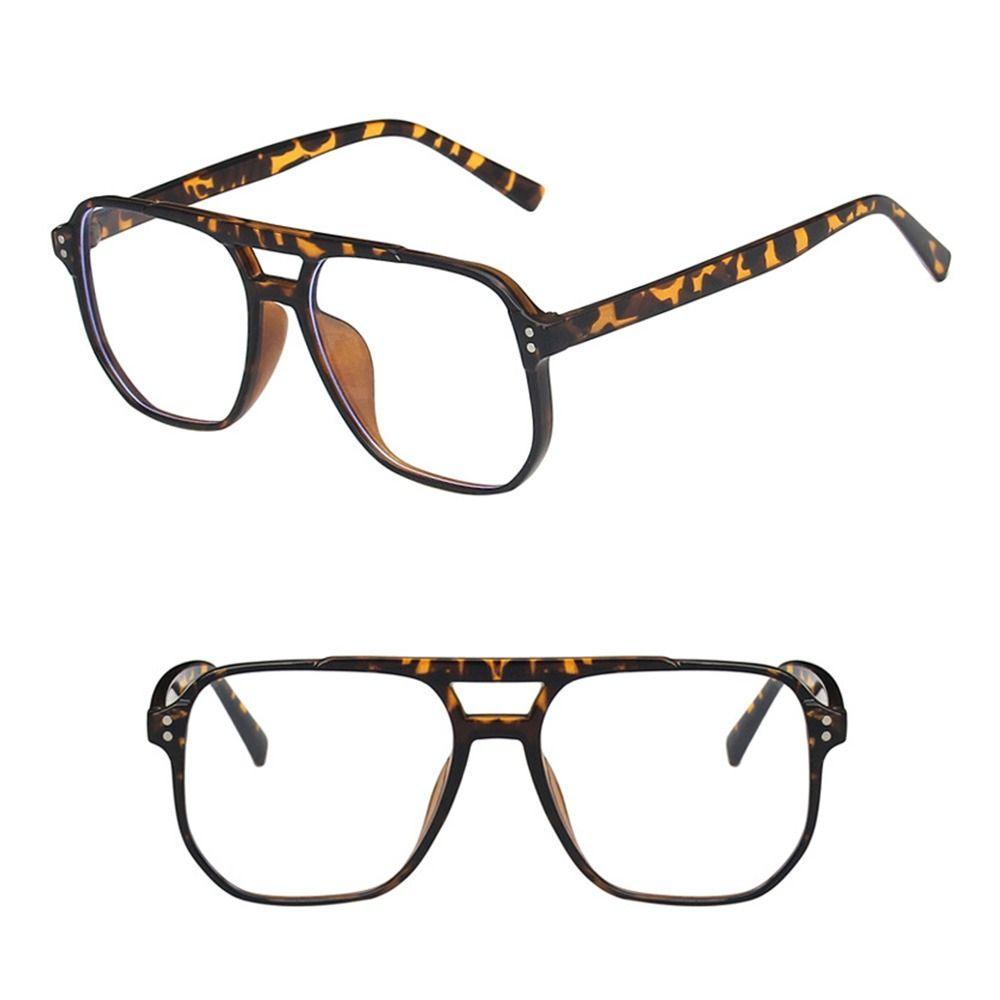 Blaue Strahlen blockierende, quadratische Brille, Augenschutz, Computerbrille, Anti-Blaulicht-Brille, Büro