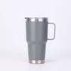 20oz/30oz Stainless Steel Car Thermos Bottle Tumbler with Handle Lid Insulated Travel Coffee Mug Double Wall Keep Drink Hot/Cold