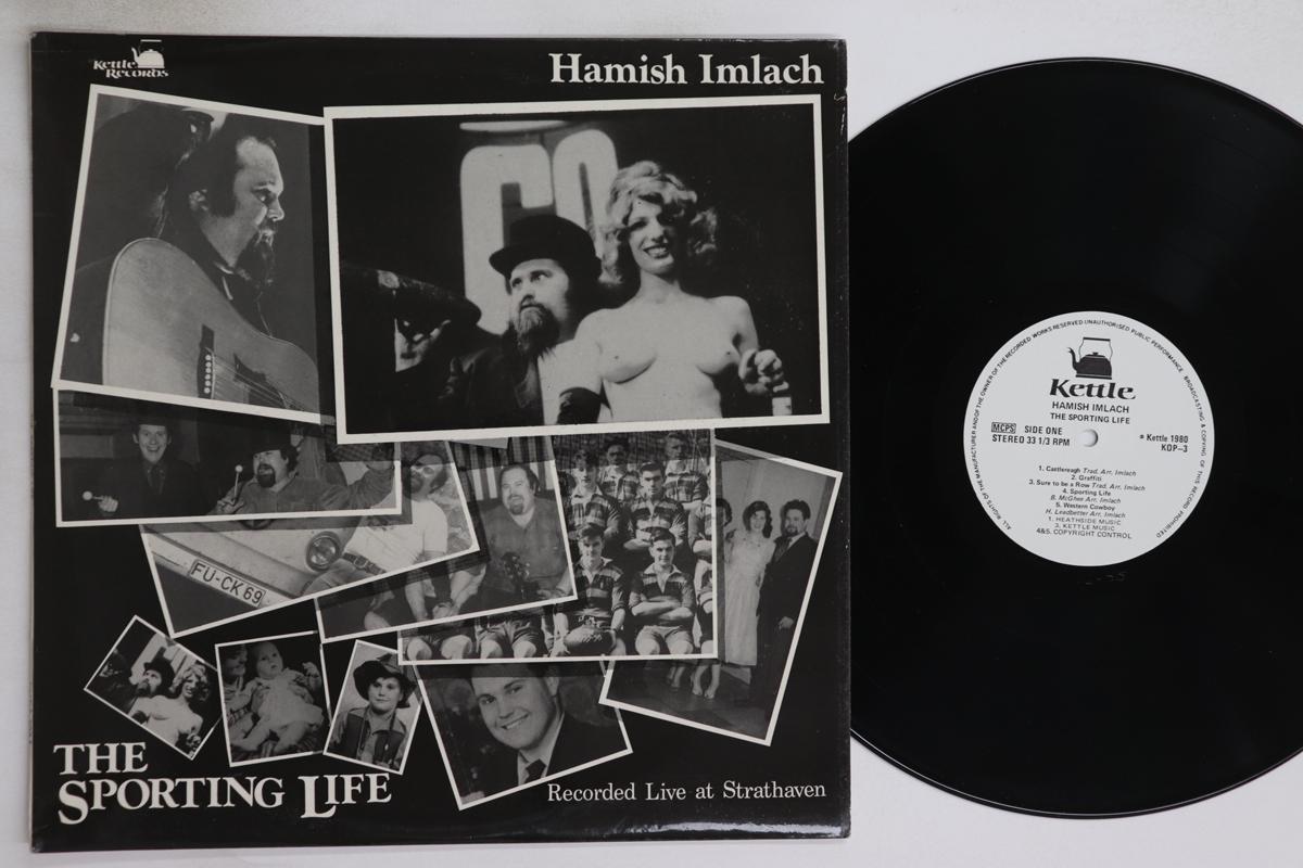 

LP Record HAMISH IMLACH - Sporting Life KOP3 KETTLE 1980 UK Country/Folk Used
