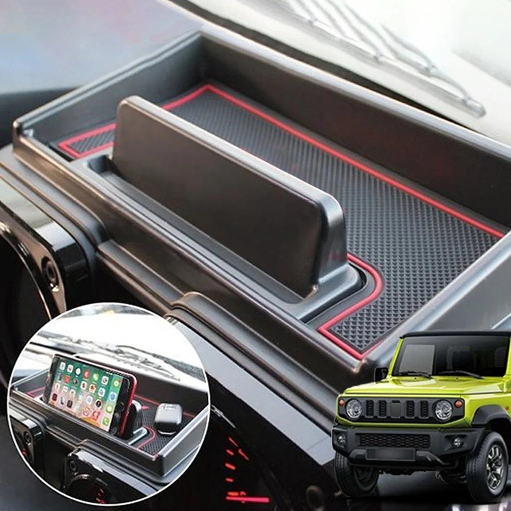 Car Interior Dashboard Storage Box Tray Holder Dustproof Waterproof For Suzuki Jimny   Car Styling Accessories