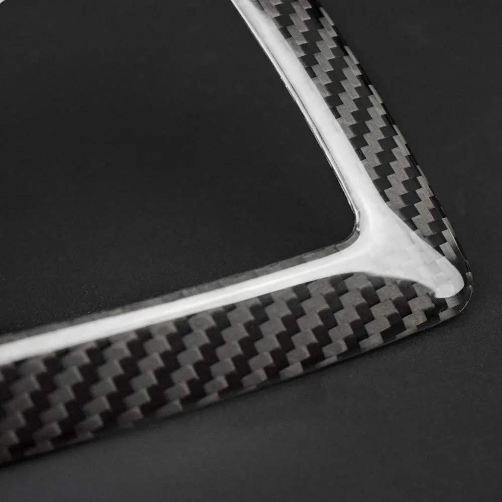 Carbon Fiber Gear Shift Knob Panel Frame Cover Trim for BMW F20 F21 F22 F23 F30 F34 F35 F32 F33