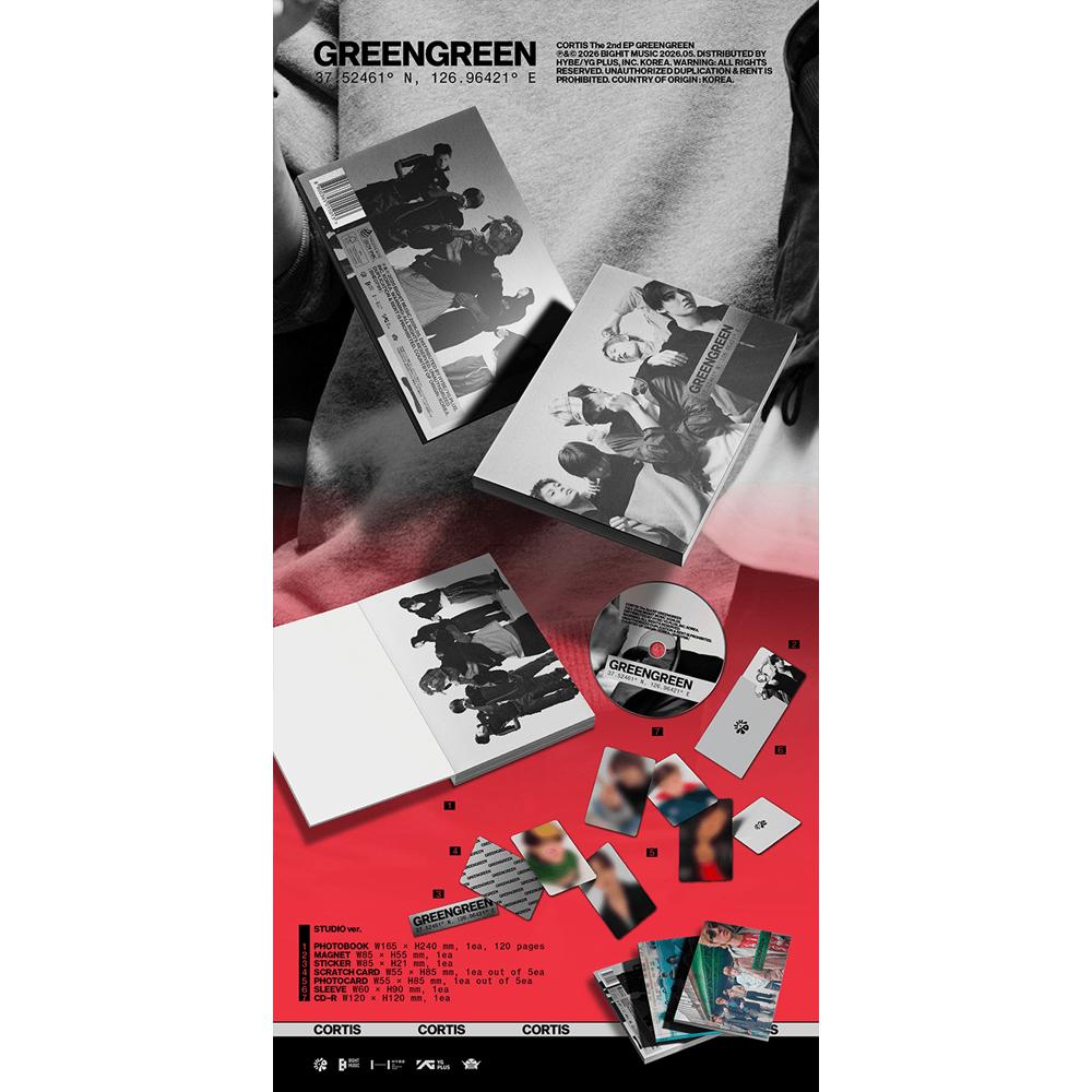 [Pre-order] CORTIS - GREENGREEN (The 2nd EP)