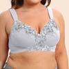 Full Cup Sponge Laminated Wide Strap Bra Plus-size Bra Without Underwires