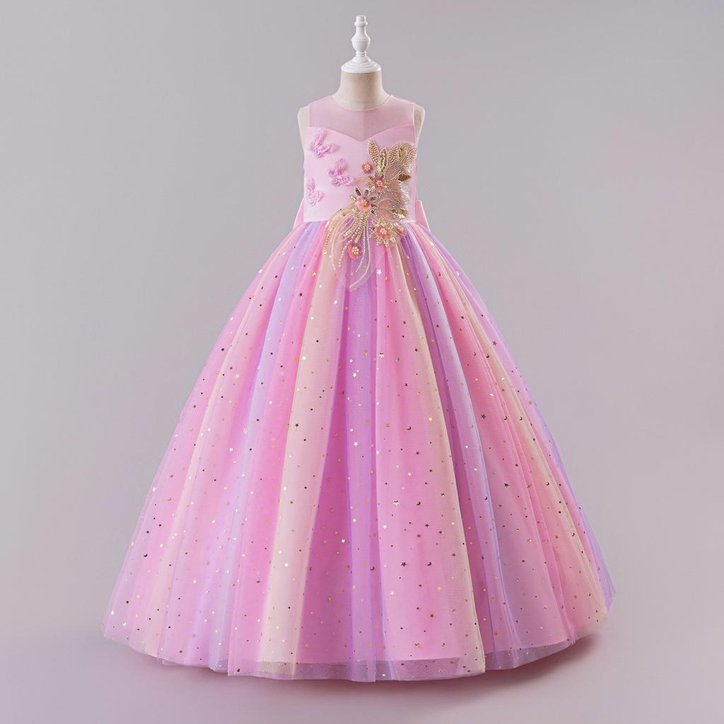 Girls Princess Gown Performance
