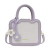 Spring and Summer New Popular Women's Handbag Bag Contrasting Color Messenger Bag Sweet Flower Shoulder Bag