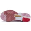 Li Ning Fabric Slip Resistant And Breathable Low Top Running Shoes Women's White Red ARMR022-7