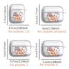 Case For Airpods Pro3 Pro2 2 4 1 3 Pro Clear Earphone Cases Cover Cute Cat