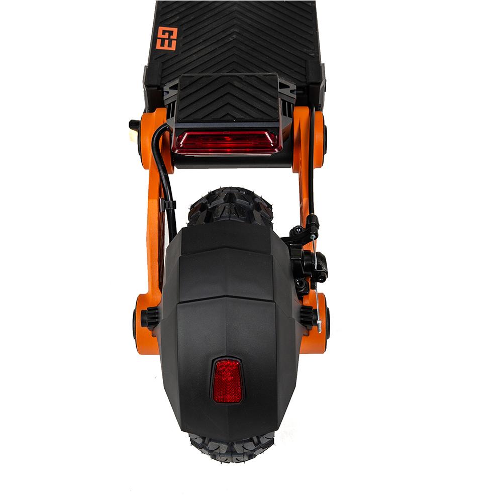 KuKirin G3 10-Zoll Elektroroller, 1200W Motor, faltbar, 52V 18AH Akku, maximale Reichweite von 63 km, maximale Tragfähigkeit von 120 kg, schwarz
