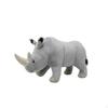 Rhino Stuffed Toy Soft Rhinoceros Cute for Kids, Young Children, Bedtime,