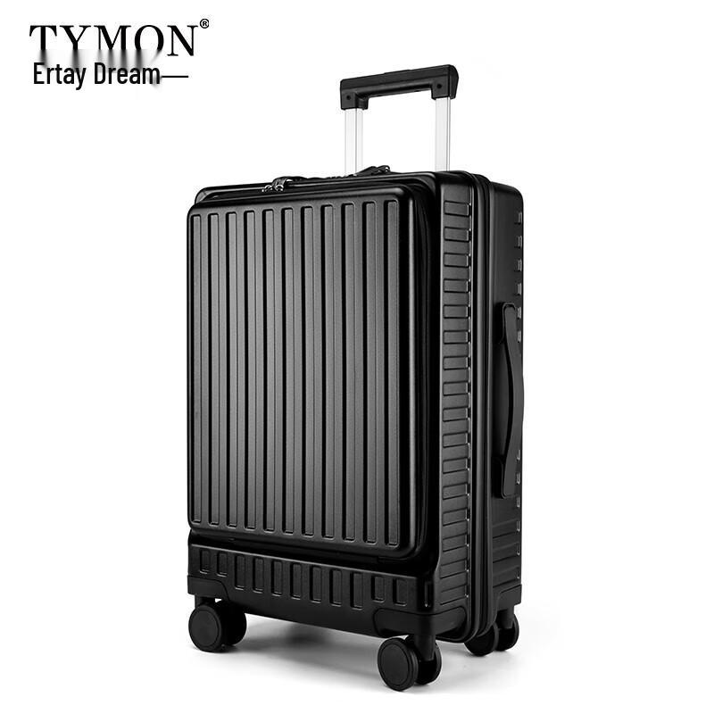 Tymon Front-Opening Business Carry-On Spinner Suitcase