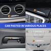 HIBWO1 Car Steering Wheel Badge Stickers Car Door Handle Label Decal For Fiat Abarth 595 Abarth 500 Abarth 124 Spider Car Accessories