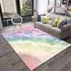 Rainbow Color Carpet Home Decoration Floor Mat Bathroom Living Room Bedroom Kitchen Soft Anti-Slip Carpet Entrance Door Mat