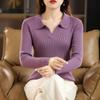 Women Sweater MODERN NEW SAGA Spring Slim Wool Sweaters Knitted Pullover Soft Warm Autumn Female Jumper Knit Top