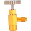 Fydun Can Tap Valve Refrigerant Dispenser Tool Brass with Adapter For R-134a R-134 AC Refrigerant Tap 1/2" Thread Valve Tool