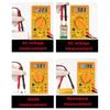 DT830B handheld multimeter, ammeter, multifunctional digital voltmeter, professional electrician tool, inductance ohmmeter tool