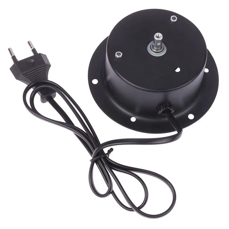

ABUL-1.5 RPM Rotating Motor With Plug For Hanging Glass Mirror Disco Ball DJ KTV Partys Light EU Plug чорний