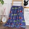 Dachshund In Sweaters Pattern Blankets Fleece Printed Cute Portable Soft Throw Blanket For Bed Office Quilt Dog Flannel Blanket