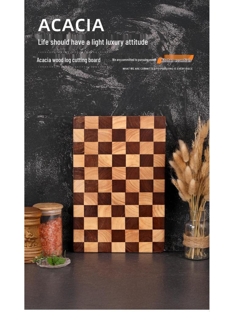 Kreatives Mosaik Massivholz Schneidebrett für Küche und Babynahrung