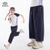 Bàn Dù Xián Girls' 2025 Summer Thin Cropped Sports Pants