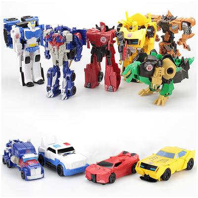 Children Transforming Robot Vehicles Car Plane Flexible Educational Toy Gifts