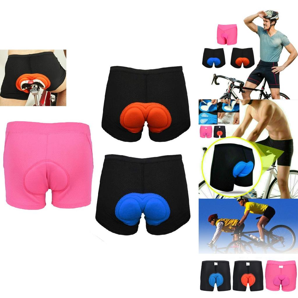 Breathable Men Women Cycling Shorts With Sponge Gel 3d Padded For Superior Comfort