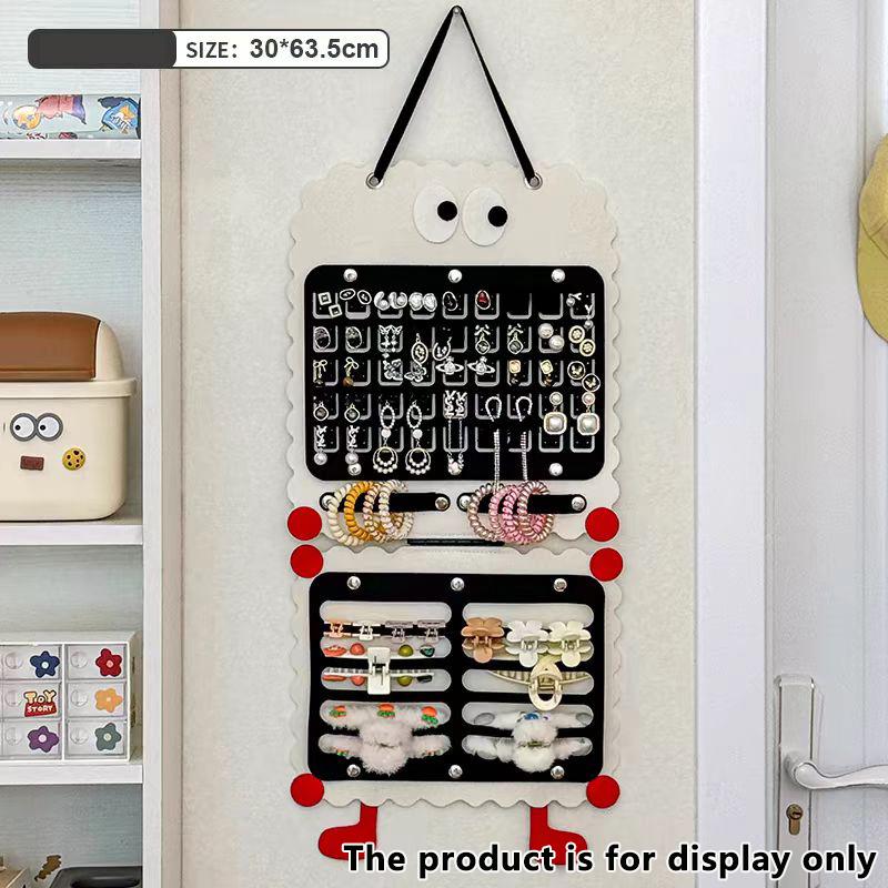 Hair Bows Organizer Wall Hanging Large Capacity Headband Holder Hair Clip Storage Hanger Space Saving Accessory For Girl Room