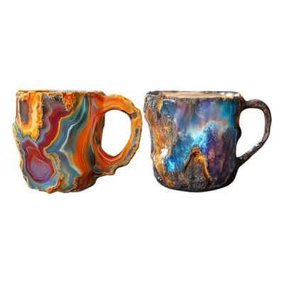 Căni de Cafea Cristal Mineral Imitat 300ml Cană de Crăciun Articole de Băut Cești de Ceai Ceramică & Olărie Cadouri Articole pentru Cafea Articole pentru Ceai