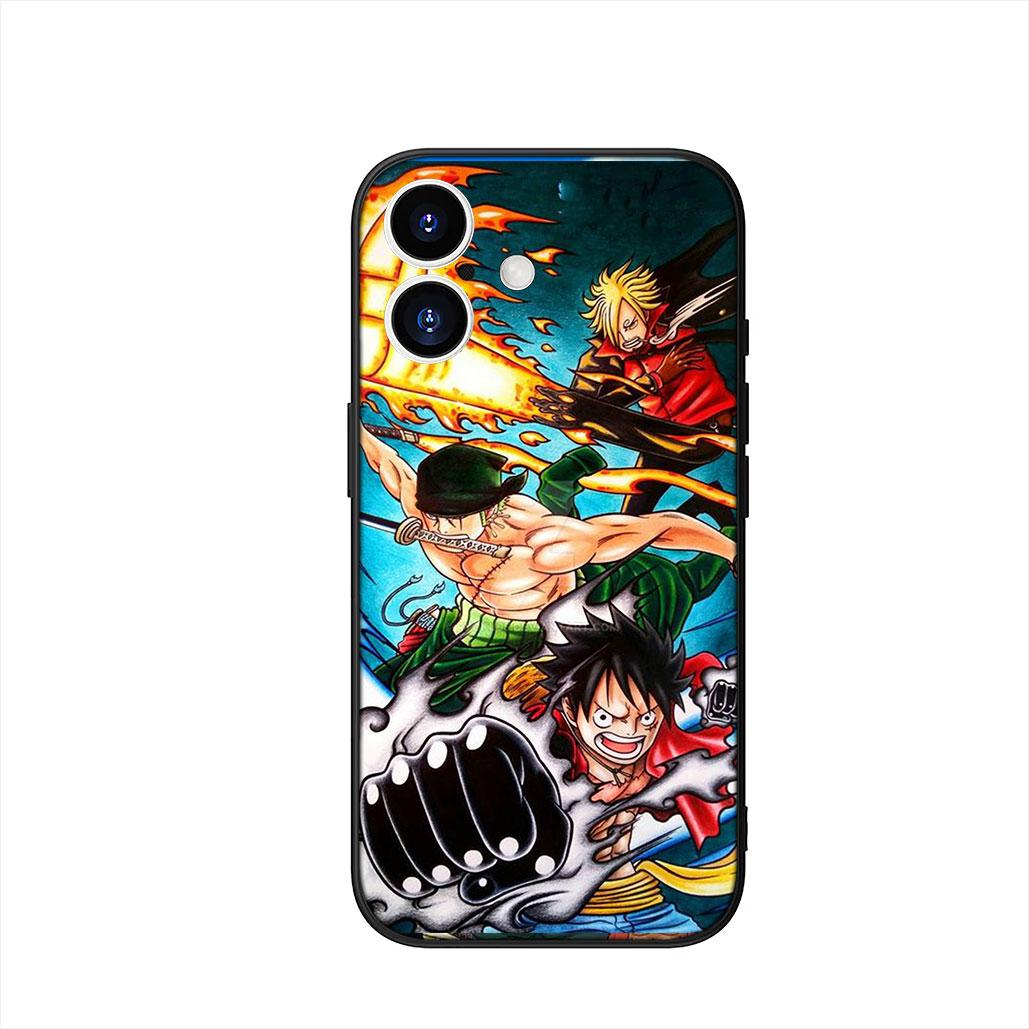 

Thousand Sunny ONE PIECES Luffy Zoro Cover Phone Case for Apple iPhone 16 15 14 Plus 13 12 Mini 17 Pro Max + 16E Air 16+ ProMax iPhone 15 Plus