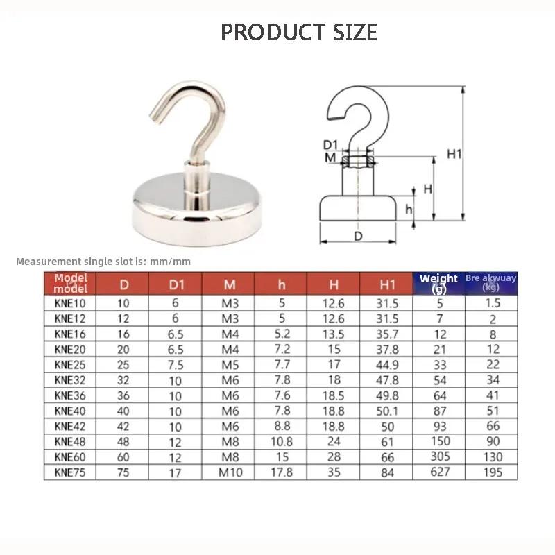 10-50PCS Strong Magnetic Hooks Multi-Purpose Storage Hooks Home Kitchen Bar Storage Hooks Key Storage Hooks Bathroom Hangers