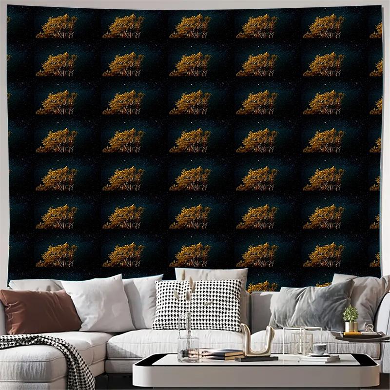 

Бохо Настенный Гобелен Эстетичный Декор Комнаты Галлактика Космос Гобелен Небесное Искусство для Стен Хиппи Декор Спальни Космический Фон 74x94cm(29x37in)