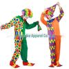 Halloween Clown Costume Set for Adults: Circus Outfit with Wig and Mask