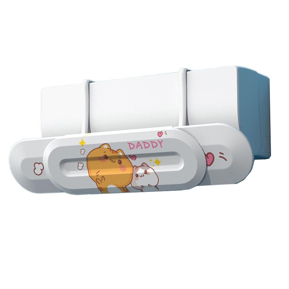 Wall-Mounted Air Conditioning Wind Shield Adjustable Telescopic Air Outlet Baffle  Room