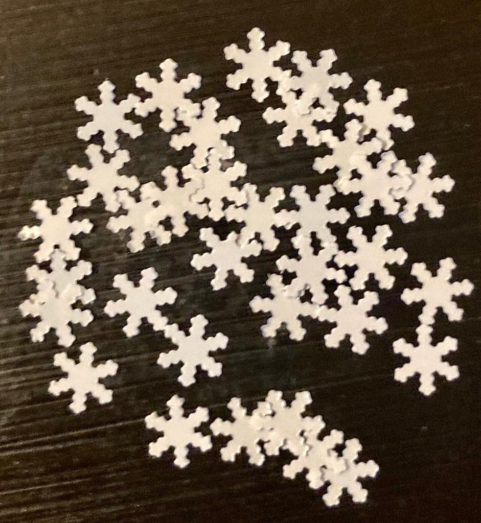 Now with Snowflake Flakes! Large Snow Dome DIY Kit (100mm Glass Ball)