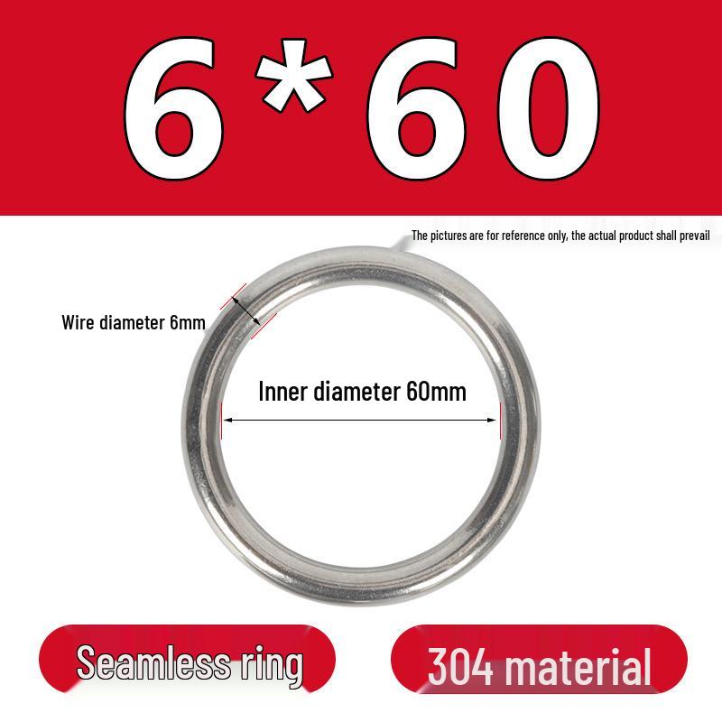 Stainless Steel Seamless O-Ring: Corrosion-Resistant Accessory for Handbags and Pet Gear