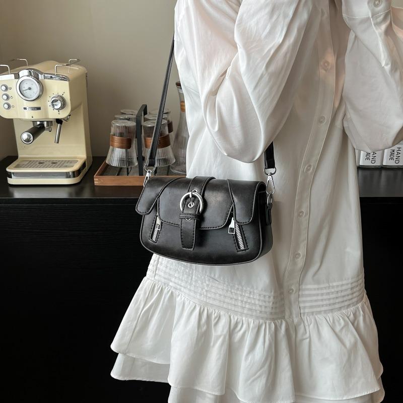 Premium retro small bag women's new spring and summer versatile messenger bag fashion shoulder underarm small square bag