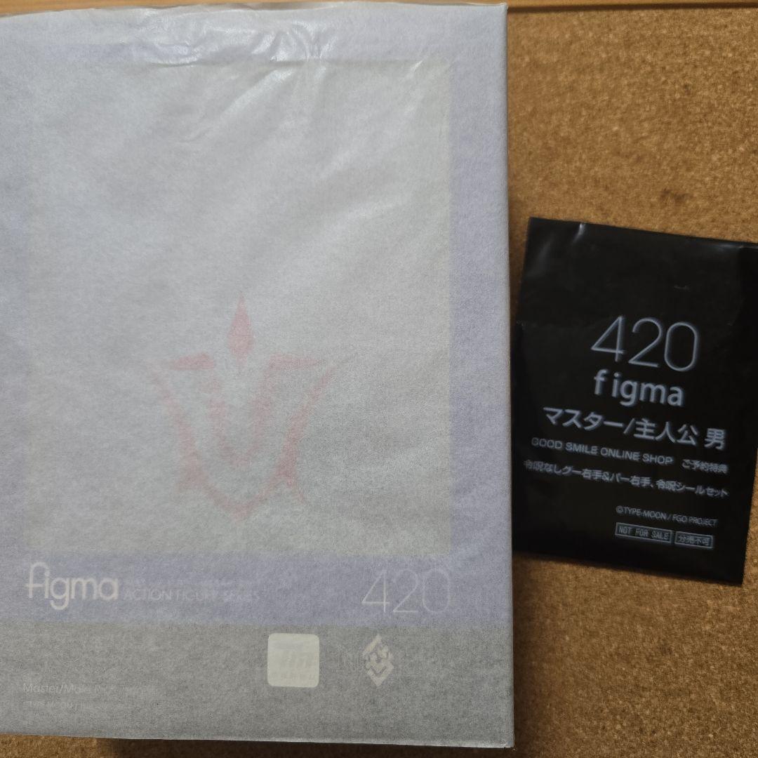 

[USED] Bonus included FGO figma Master/protagonist male Gudao