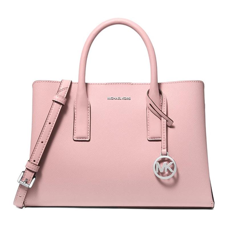 MICHAEL KORS Ruthie RUTHIE Elegant Compact Zipper Closure Cowhide Shoulder Crossbody Handbag Small Women s Smoked Rose коричневый
