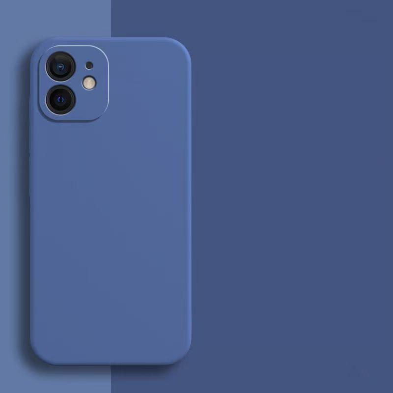 Liquid Silicone Protective Phone Case For Iphone 11 12 13 Mini 14 15 16 16e 17 Air Pro X XR XS Max 7 8 Plus SE 17e Back Cover