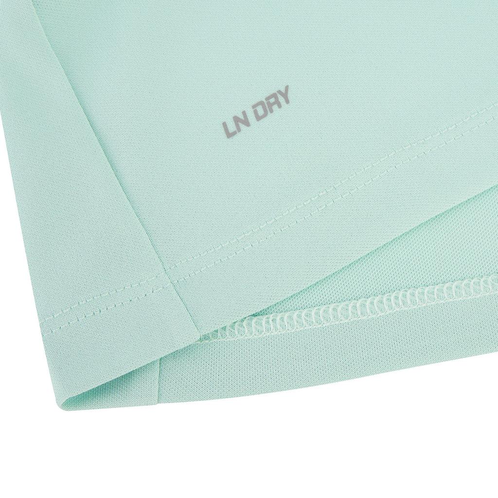 Li-Ning Comfortable Breathable Polo Shirt Women tops Lake-Gray-Blue APLW242-3