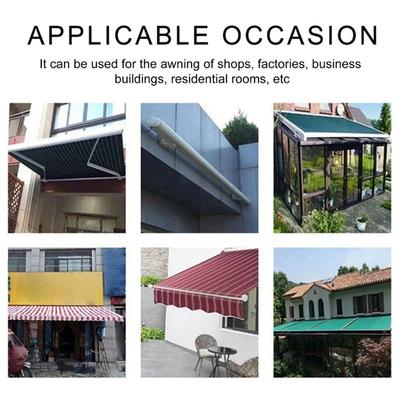 HOT Retractable Awning Manual Gear Mechanism Retractable Awning Hand Crank Gear Assembly Portable Aluminum Alloy Apare~Jul.