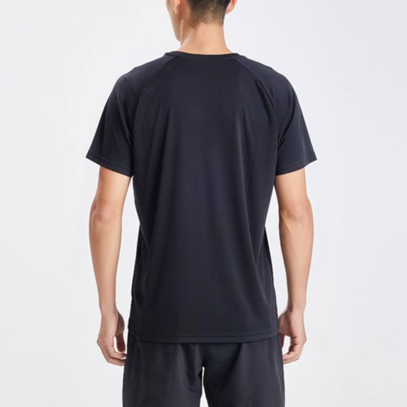 Asics Logo Knit Running Pullover Comfortable Breathable Casual Sport Crew Neck Short Sleeve T-Shirt Men Tops Black 2011D046-001